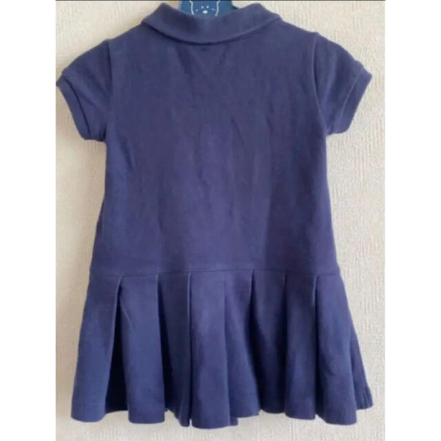 POLO RALPH LAUREN(ポロラルフローレン)のラルフローレン☆ポロシャツ風ワンピ キッズ/ベビー/マタニティのベビー服(~85cm)(ワンピース)の商品写真