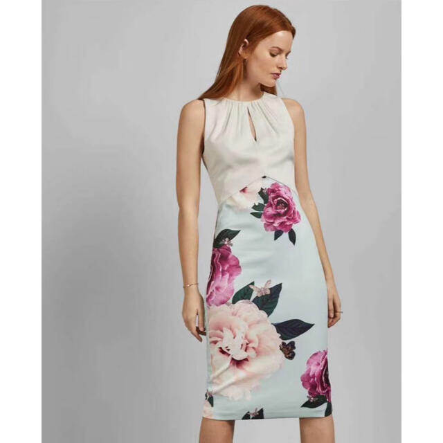 TED BAKER - ❤️ ☆【人気作】Ted Baker 花柄ワンピース 新品 綺麗 の 