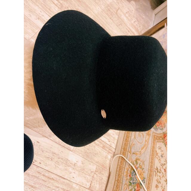 KISHIDAMIKI キシダミキ cloche hat 帽子 ブラック ハット 3