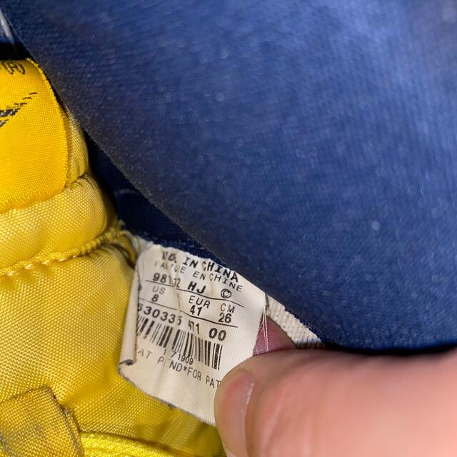 NIKE(ナイキ)のダンクハイ　黄　紺　ミシガン メンズの靴/シューズ(スニーカー)の商品写真