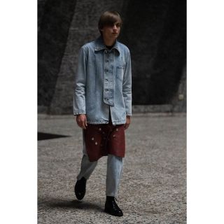 マルタンマルジェラ(Maison Martin Margiela)の定価46200円　新品　NAMACHEKO MANNI DENIM SHIRT(Gジャン/デニムジャケット)