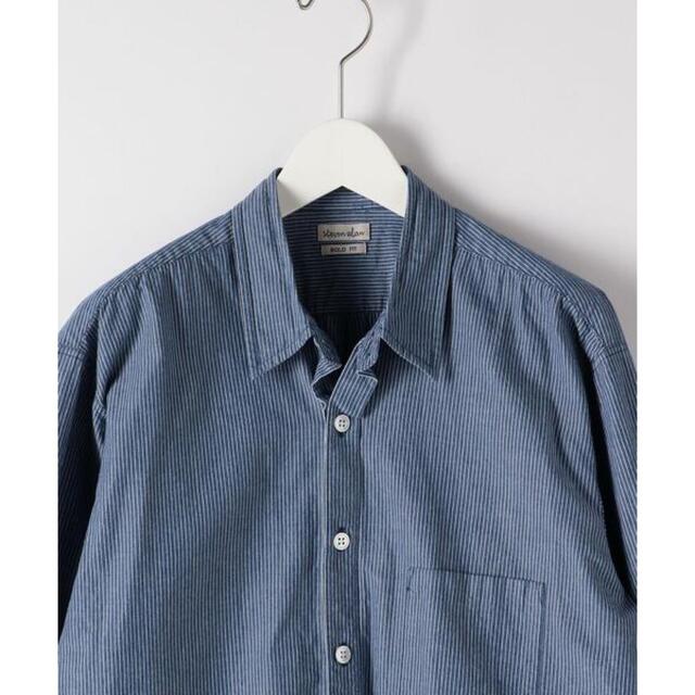 steven alan - Steven Alan スティーブンアランストライプシャツの通販