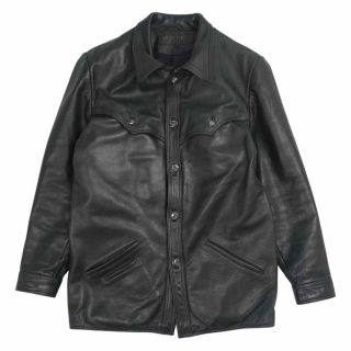 クロムハーツ(Chrome Hearts)のクロムハーツ（原本無） レザージャケット ハンティング ジャケット 【中古】(その他)