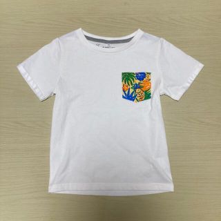 グローバルワーク(GLOBAL WORK)のグローバルワーク120cmTシャツホワイトサマー柄(Tシャツ/カットソー)