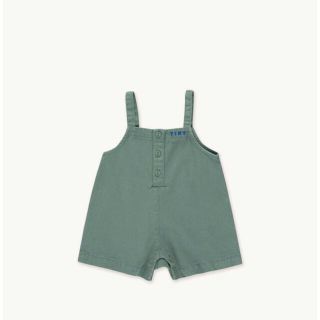 コドモビームス(こどもビームス)のtiny cottons タイニーコットンズSOLID BABYDUNGAREE(ロンパース)