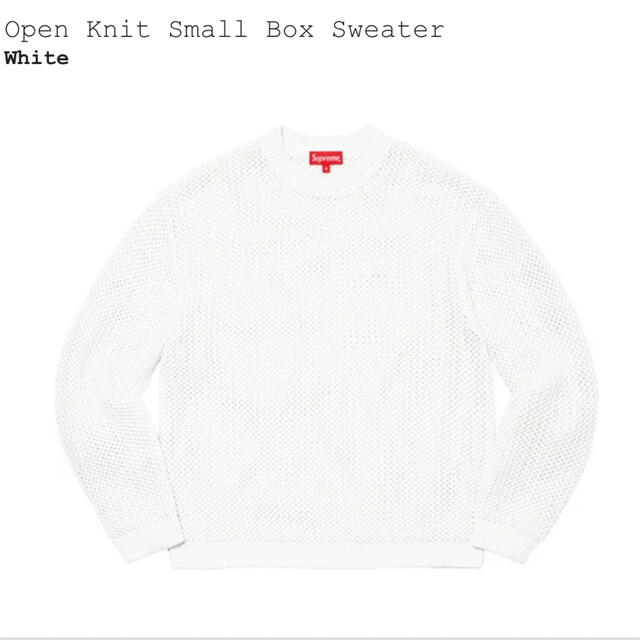 トップスSupreme Open Knit Small Box Sweater