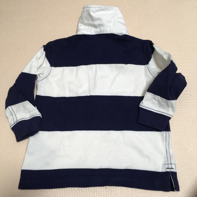 POLO RALPH LAUREN(ポロラルフローレン)のポロラルフローレン　長袖ポロシャツ キッズ/ベビー/マタニティのベビー服(~85cm)(シャツ/カットソー)の商品写真