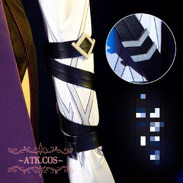 S⑥4 原神 ロサリア コスプレ 槍 武器 模様 ストキング 紫 靴 S⑥4 原神 ロサリア コスプレ 槍 武器 模様 ストキング 紫 靴