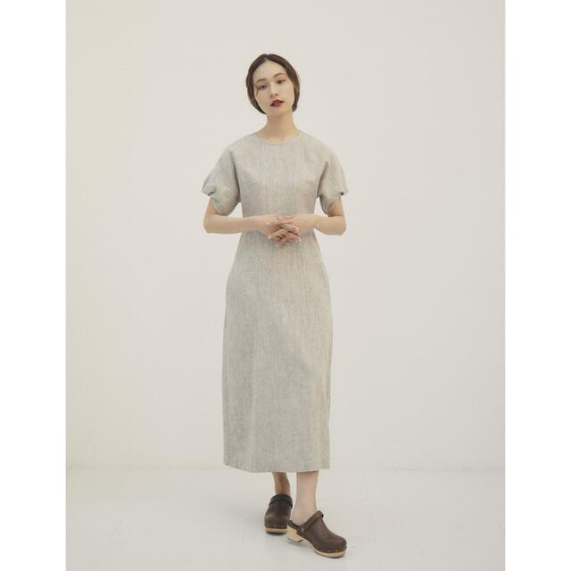 RANDEBOO Puff material dress - ロングワンピース/マキシワンピース