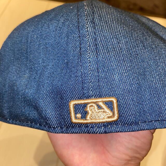 NEW ERA(ニューエラー)のニューエラ　ベースボールキャップ　デニム　コーデュロイ メンズの帽子(キャップ)の商品写真