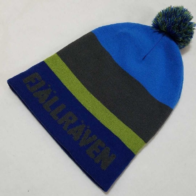 FJALL RAVEN(フェールラーベン)のFJALL RAVEN ポンポン付き ニット帽 Knit Cap Beanie メンズの帽子(ニット帽/ビーニー)の商品写真