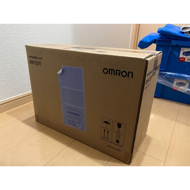 OMRON(オムロン)の【新品未使用】オムロン BW120T 無停電電源装置 スマホ/家電/カメラのPC/タブレット(PC周辺機器)の商品写真