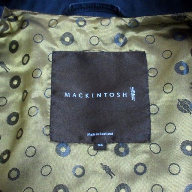 MACKINTOSH(マッキントッシュ)のマッキントッシュ MACKINTOSH コート 黒 ブラック 34 XS  レディースのジャケット/アウター(その他)の商品写真