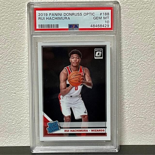 PSA 八村塁 2019 Panini Donruss Optic Rookieトレーディングカード