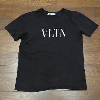 ヴァレンティノ(VALENTINO)の美品 VALENTINO VLTN ロゴ Tシャツ XS(Tシャツ/カットソー(半袖/袖なし))