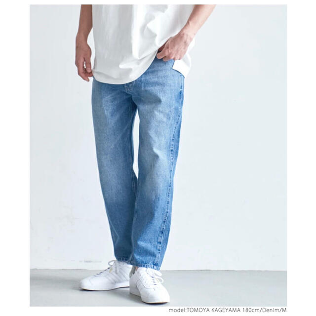 【新品ﾀｸﾞ付き】coca メンズデニム テーパードジーンズ パンツ men's メンズのパンツ(デニム/ジーンズ)の商品写真