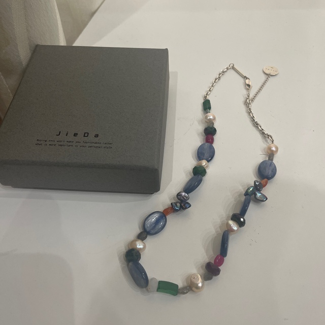 Jieda - JIEDA mix stone necklaceの通販 by スポンジストア｜ジエダ