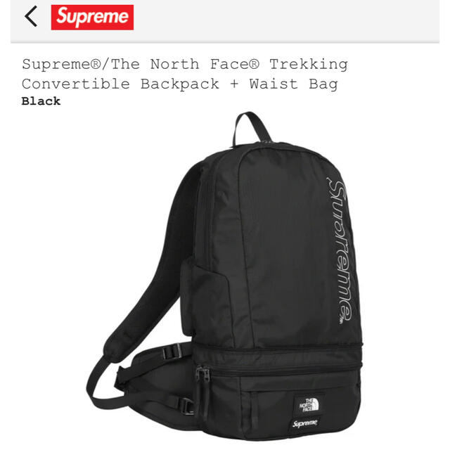 Supreme North Face Backpack + Waist Bag