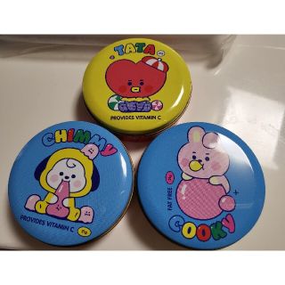 ビーティーイシビル(BT21)のBT21缶３セット(キャラクターグッズ)