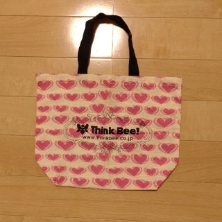 シンクビー(Think Bee!)のchiyo様専用 新品 シンクビー 手提げ ピンク  ハート(トートバッグ)