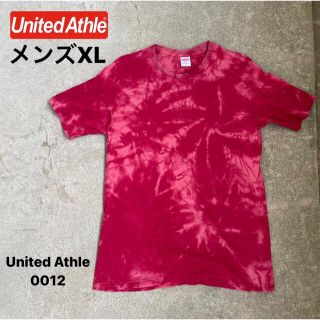 メンズ服 タイダイ染め ブリーチ加工 カットソー Tシャツ 新品 丸首 ゆるだぼ(Tシャツ/カットソー(半袖/袖なし))