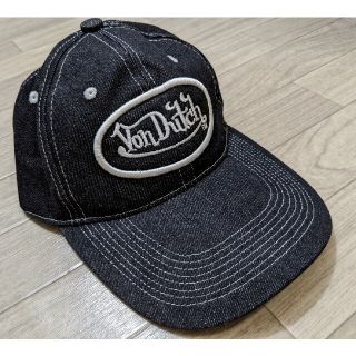 ボンダッチ(Von Dutch)のY2K vondutch デニム　キャップ(キャップ)