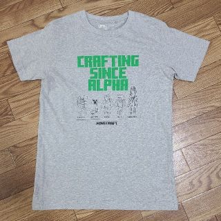 ユニクロ(UNIQLO)のユニクロ　マインクラフトTシャツ160(Tシャツ/カットソー)