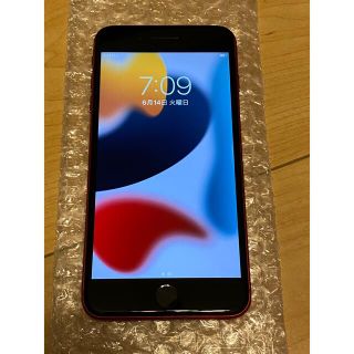 iPhone - 【値下げ!】iPhone8plus 64GB レッド SIMロック解除済 美品