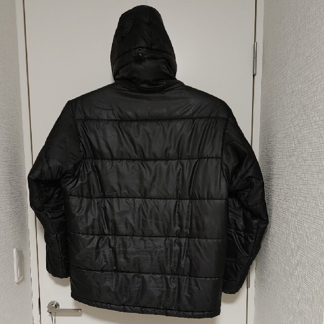 patagonia(パタゴニア)のpatagonia ダスパーカー BLACK 04製　ヴィンテージ　美品★希少品 メンズのジャケット/アウター(ダウンジャケット)の商品写真