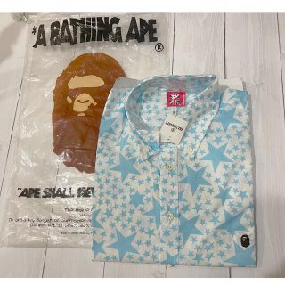 アベイシングエイプ(A BATHING APE)のA BATHING APE スター柄 シャツ(Tシャツ/カットソー(半袖/袖なし))