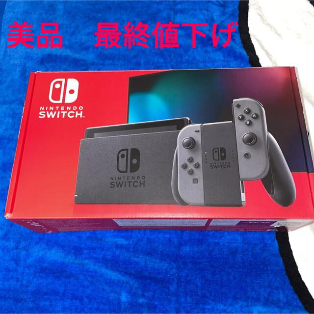 Nintendo Switch Joy-Con (L) / (R) グレー　美品家庭用ゲーム機本体