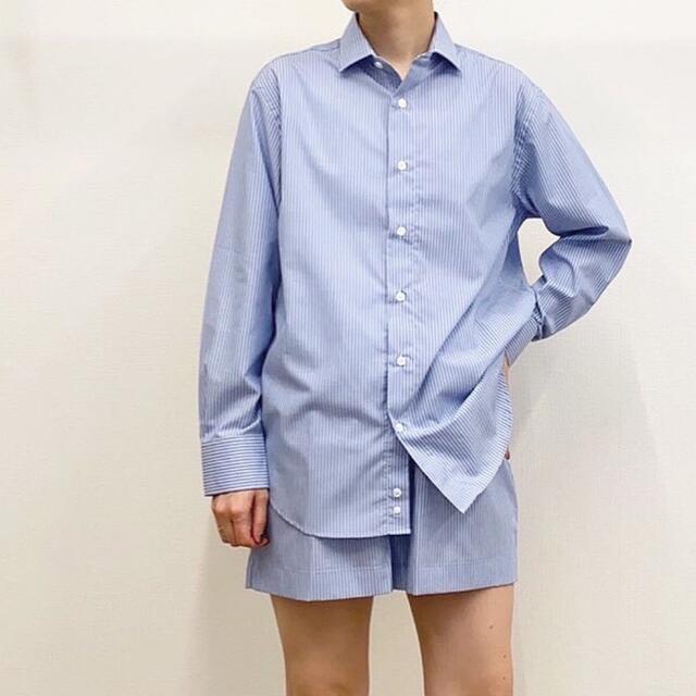 baserange シャツ　ショートパンツシャツ/ブラウス(長袖/七分)