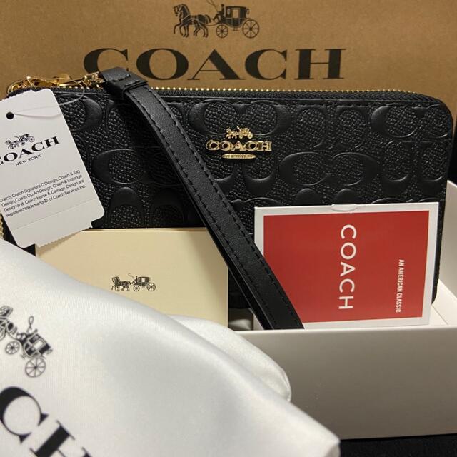COACH - ギフトOK❤️2021新作 コーチ 長財布 ストラップ付本革シグネチャーの通販 by 7/11〜13発送不可❗️|コーチならラクマ COACH - ギフトOK❤️2021新作 コーチ 長財布 ストラップ付本革シグネチャーの通販 by 7/11〜13発送不可❗️|コーチならラクマ
