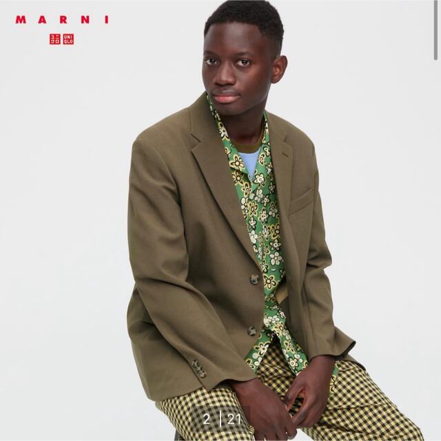 テーラードジャケットUNIQLO×MARNI テーラードジャケット