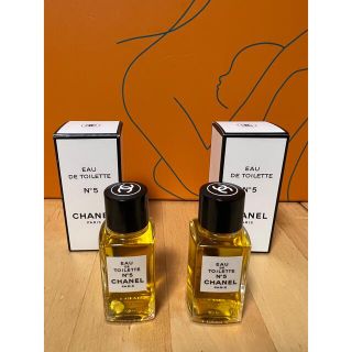 シャネル(CHANEL)のシャネル No.5 EDT オードトワレ 19mLミニボトル　2本(香水(女性用))