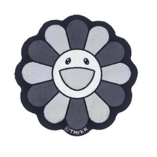 村上隆 Flower Floor Mat / Black × White(玄関マット)