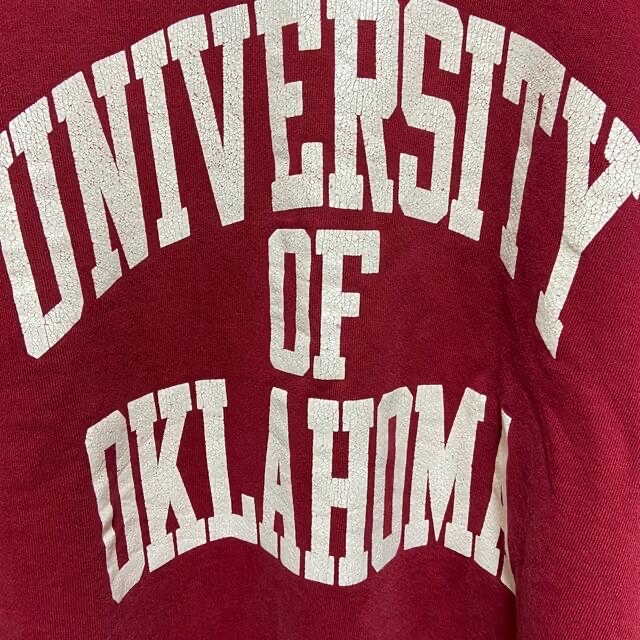 Russell Athletic(ラッセルアスレティック)のラッセルアスレチック　スウェット　オクラホマ大学　Oklahoma カレッジ古着 メンズのトップス(スウェット)の商品写真