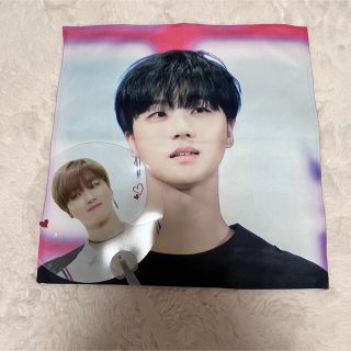 アイコン(iKON)のiKON ジナン スローガン うちわ(アイドルグッズ)