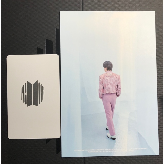 BTS Proof トレカ＋ポストカード JIMIN 公式 1