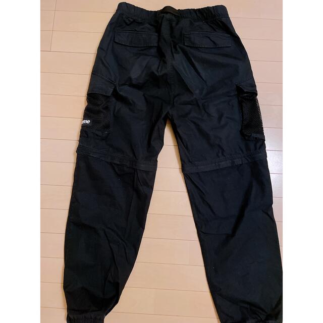 メンズSupreme Mesh Pocket Belted Cargo Pant 黒s