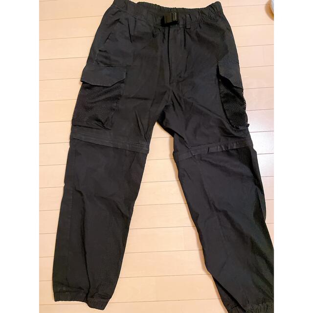 メンズSupreme Mesh Pocket Belted Cargo Pant 黒s