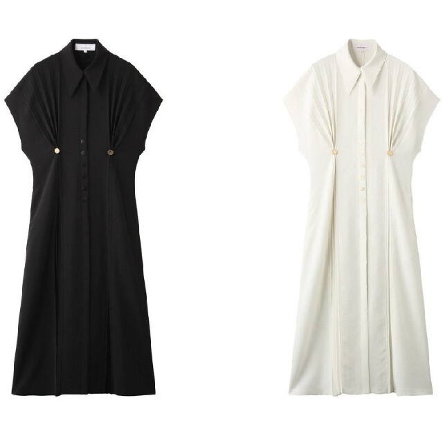新品未使用♡AKIRANAKA プリーツパネルドレス ワンピース 大特価 darshnam.com
