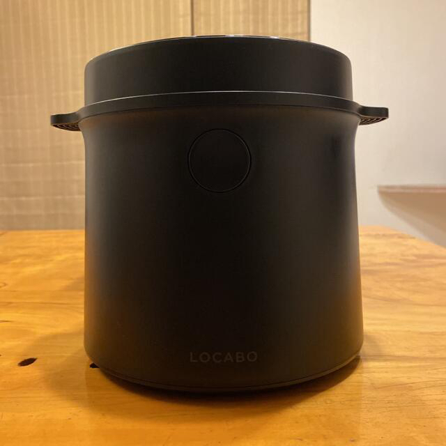 LOCABO 糖質カット炊飯器 ブラック JM-C20E-B