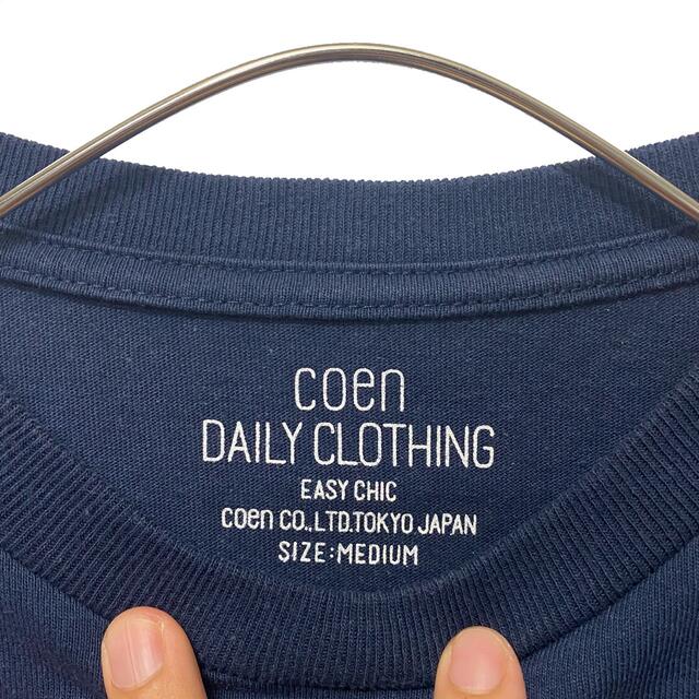 coen(コーエン)の古着 "coen" USAコットンクルーネックポケットTシャツ メンズのトップス(Tシャツ/カットソー(半袖/袖なし))の商品写真