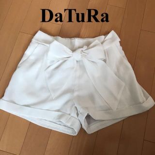 ダチュラ(DaTuRa)のDaTuRa ダチュラ フロントリボン ショートパンツ バックリボン(ショートパンツ)