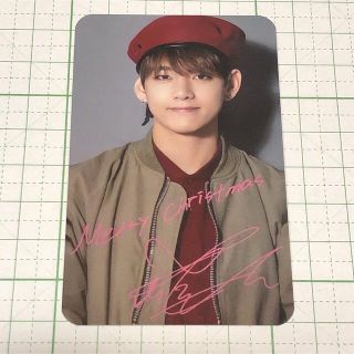 トレカ　BTS V(アイドルグッズ)