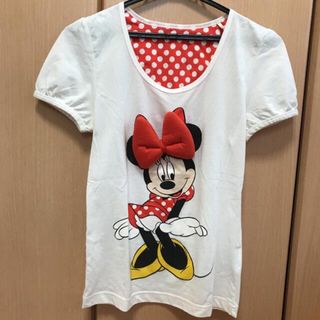 シマムラ(しまむら)のディズニーコラボ Disney ミニーちゃん Tシャツ ミニーマウス(Tシャツ(半袖/袖なし))