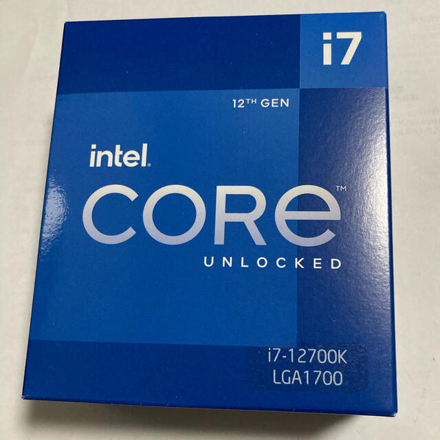 500GHzキャッシュインテル製CPU Intel Core i7-12700K Processor