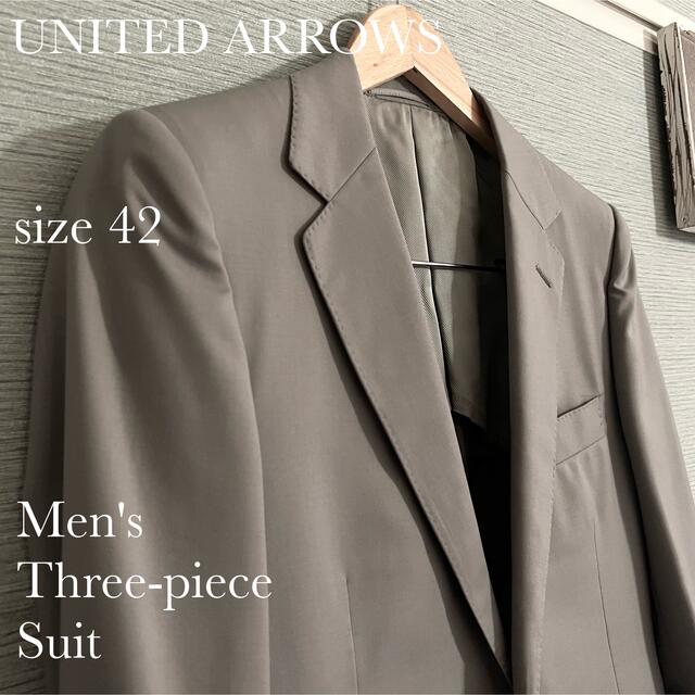 UNITED ARROWS(ユナイテッドアローズ)の⭐︎スリーピース⭐︎必見！ユナイテッドアローズ　メンズ　ビジネススーツ メンズのスーツ(セットアップ)の商品写真