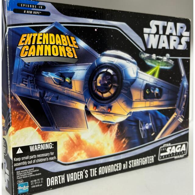 スターウォーズ ダースベイダー TIEファイター 3.75インチ